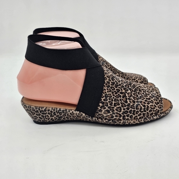 Gentle Souls by Kenneth Cole Womens Demi Sandal Wedge Ankle Strap Multicolor 6.5 - Picture 5 of 14